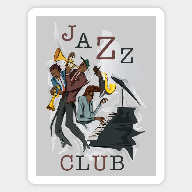 Jazz Club Sticker by PLAYDIGITAL2020